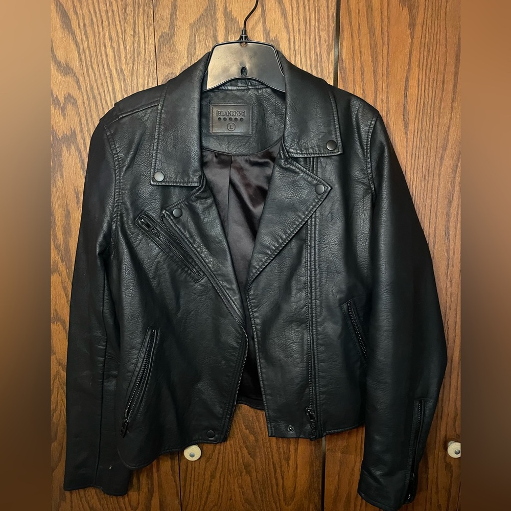 BlankNYC faux leather jacket